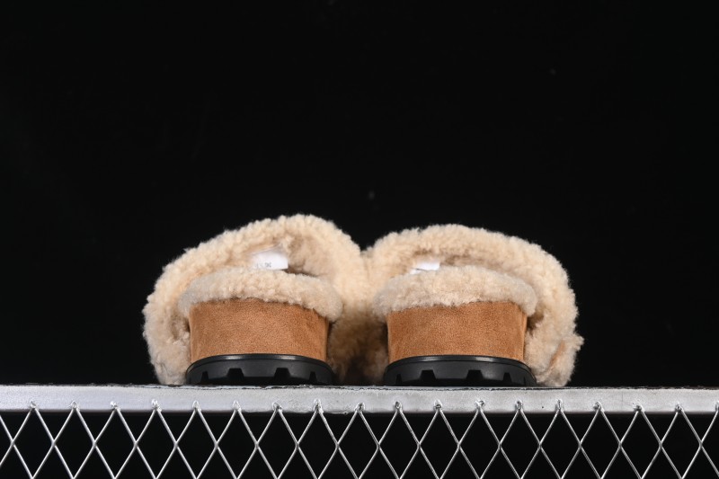 GG-CC Autumn Winter Felt Casual Slides - G25Y9084B