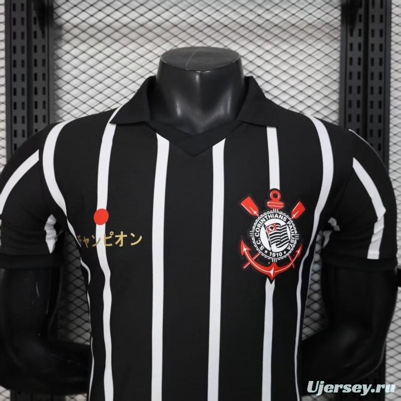 Player Version 25/26 Corinthians Black Stripe Special Edition Jersey