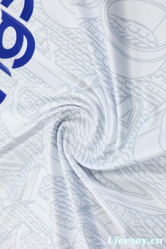 25/26 Chelsea White Vest Jersey+Shorts