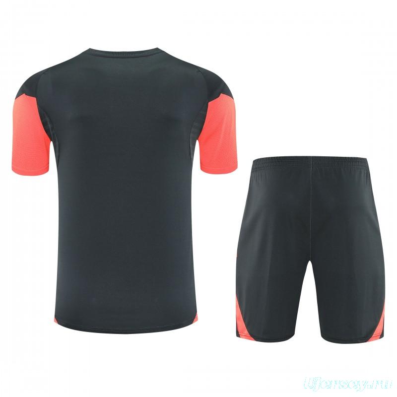 25/26 Bayern Munich Black Short Sleeve Jersey+Shorts