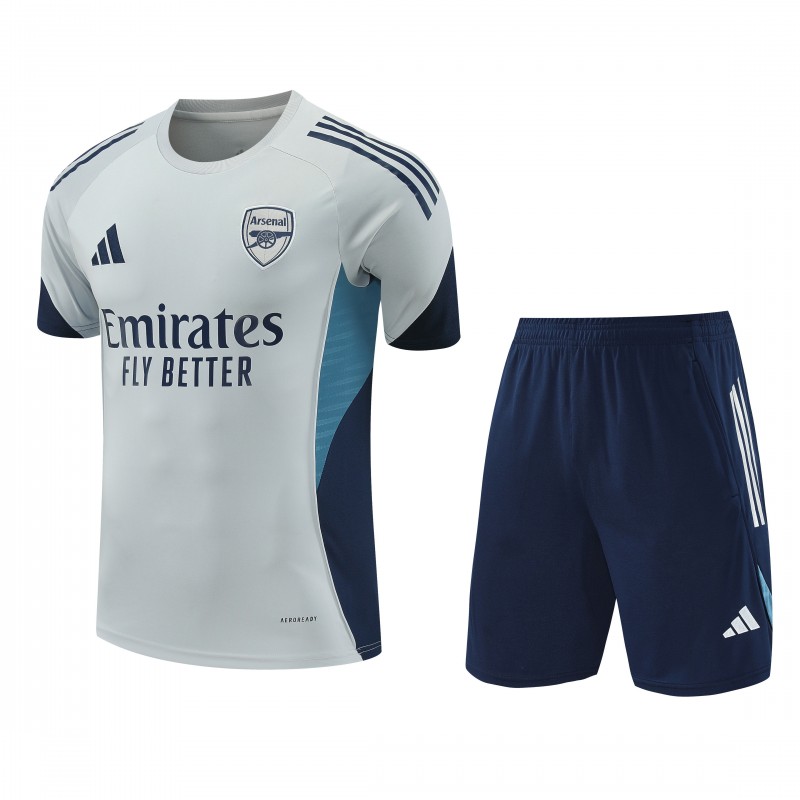 25/26 Real Madrid White Short Sleeve Jersey+Shorts