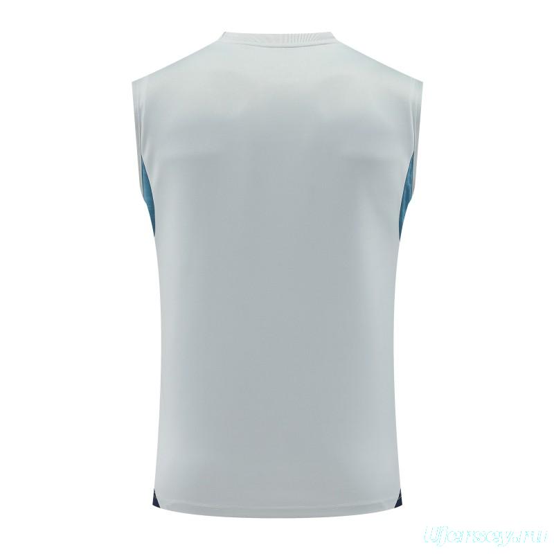 25/26 Real Madrid White Vest Jersey+Shorts