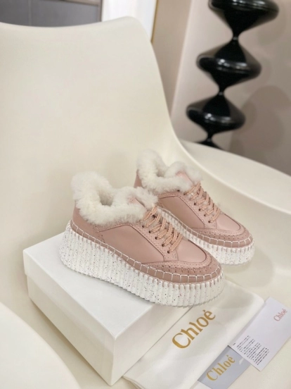 Chloe 2025 SS Casual Shoes with Lightweight Rubber Foam Sole - LY00420