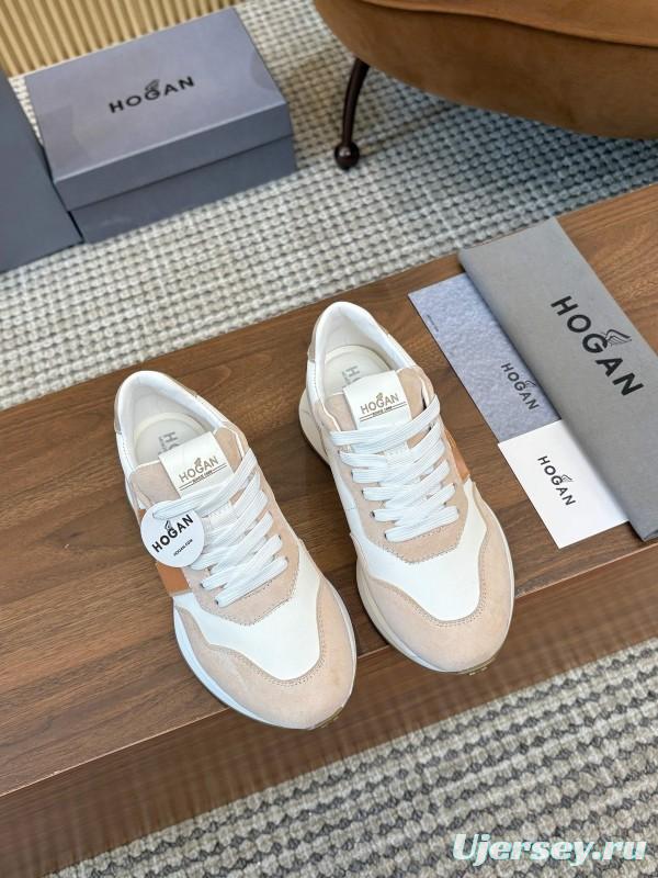 Hogan H-STRIPES Series Couple Thick Sole Dad Shoes Sneakers - AS00350