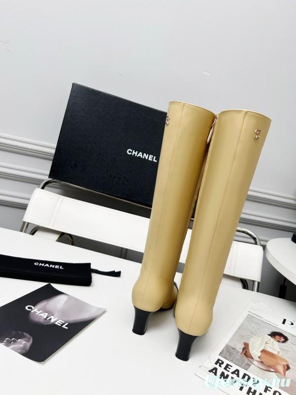 Chanel 2025/SS Double C High Heel Fashion Boots - LY00370/LY00400