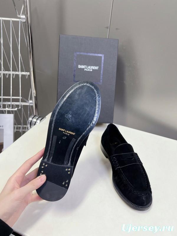 Saint Laurent Classic Loafer Flats - KFY00350