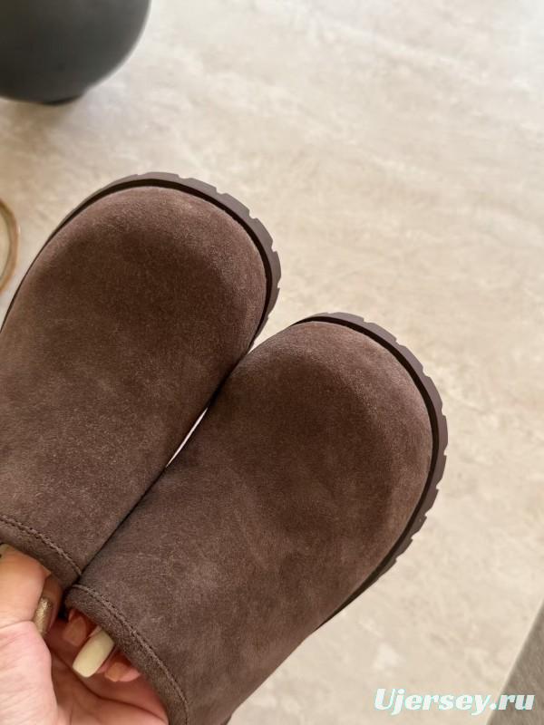 Ugg 2025/SS Potato Wool Slippers with Inner Height Increase - KFY00240
