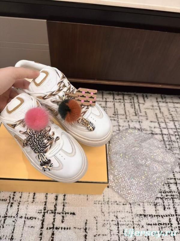 Fendi Match Series Platform Sneakers - KFY00320