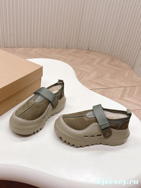 UGG 2025 SS New Wool Shoes with Lightweight EVA Sole and Water-Resistant Suede - KFY00260