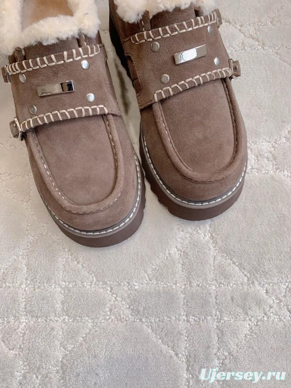 UGG 2025/SS Wool Warm Platform Casual Shoes - AS00300