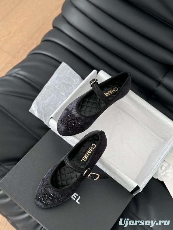 Chanel 2025 SS Runway Mary Jane Flats - LY00300
