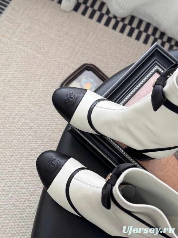Chanel 2025 SS New Bow Ankle Boots - LY00
