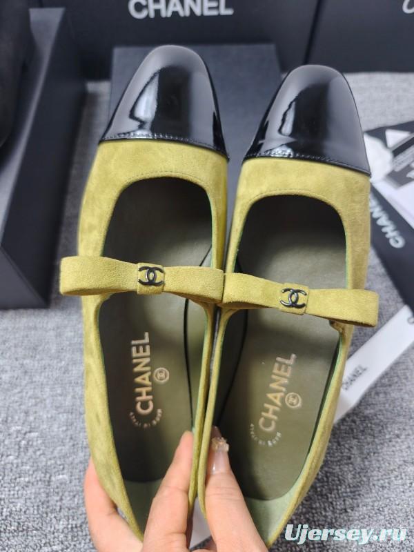 Chanel Classic Slingback Bow Flats - LY00290