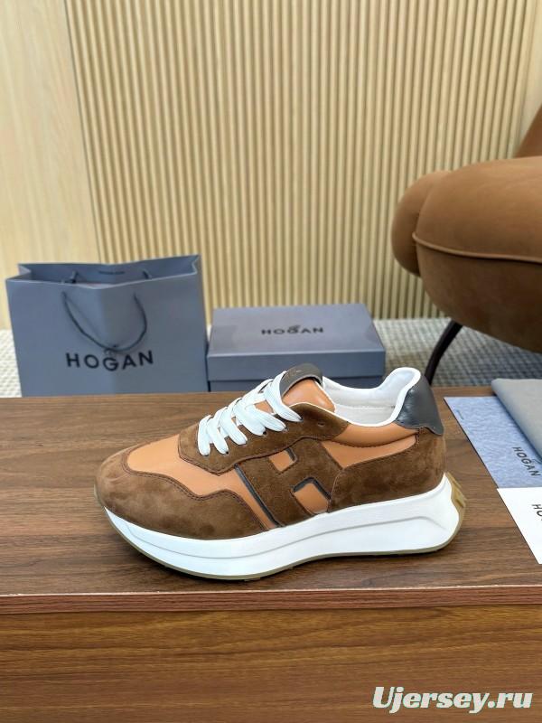Hogan H-STRIPES Series Couple Thick Sole Dad Shoes Airship Shoes Casual Sports Shoes - AS00350