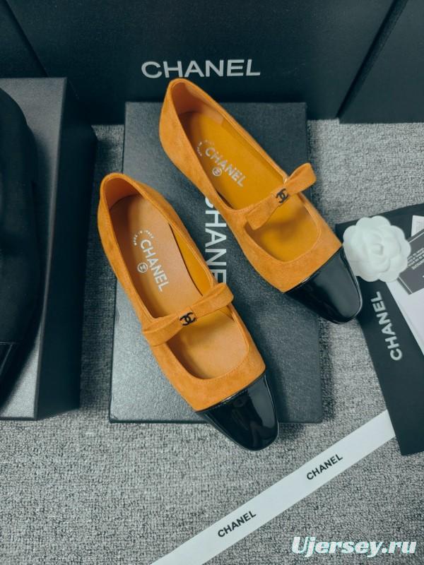Chanel Classic Slingback Bow Flats - LY00290