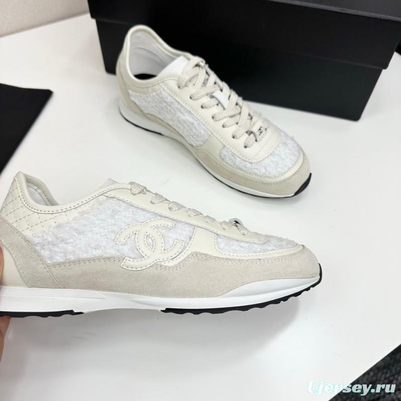 Chanel 2025 SS Panda Casual Sneakers - LY00