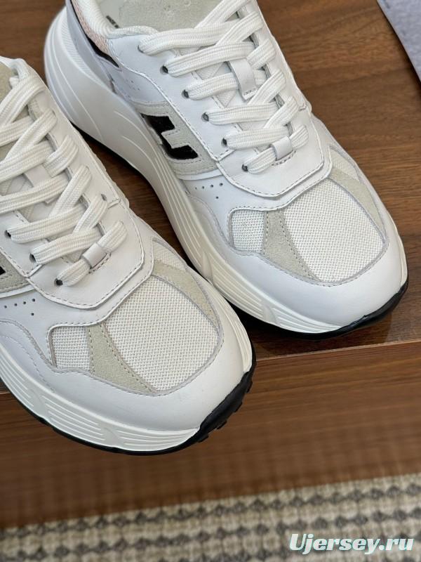 Hogan H-STRIPES Series Couple Thick Sole Dad Shoes Casual Sneakers - LY00370/LY00380