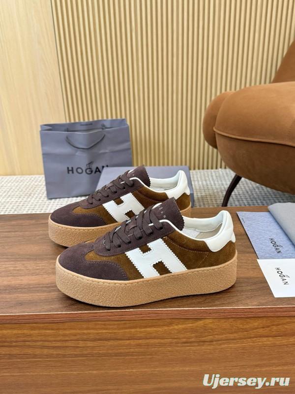 Hogan Platform Series H698 Thick Sole Casual Sneakers - H698