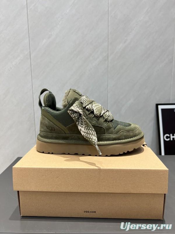 UGG Platform Sneakers Series Round Toe Chunky Sole Casual Shoes - MJ00270