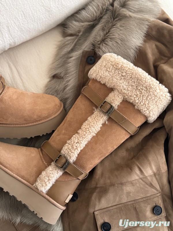 Adidas Curly High-Top Platform Knight Boots - AS00480