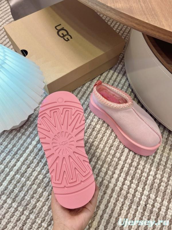 UGG Tazz Platform Wool Slippers - MJ00230