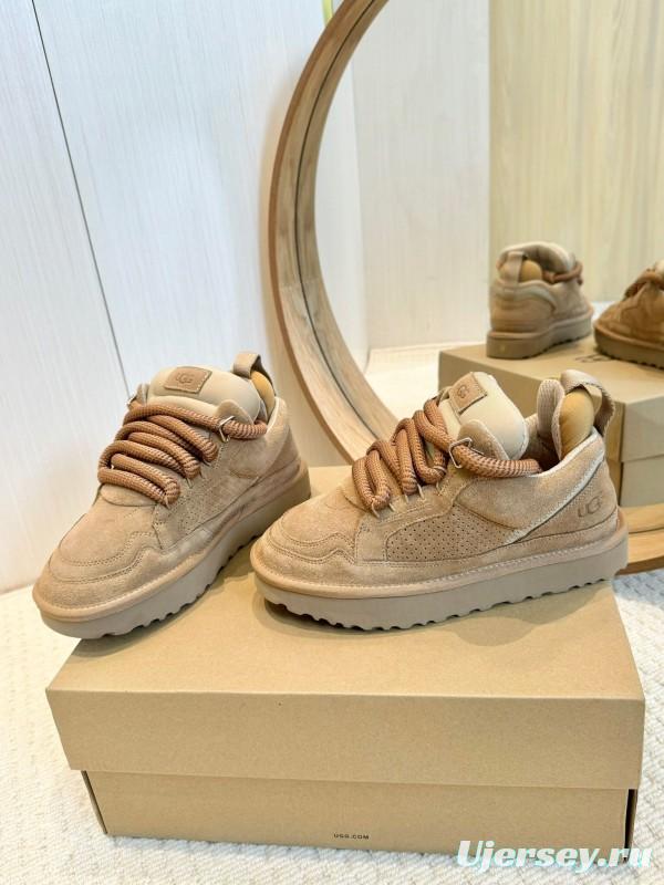 UGG Mel Leisure Shoes 2025 SS Autumn New Wide Strap Dual Color Design - LY00290