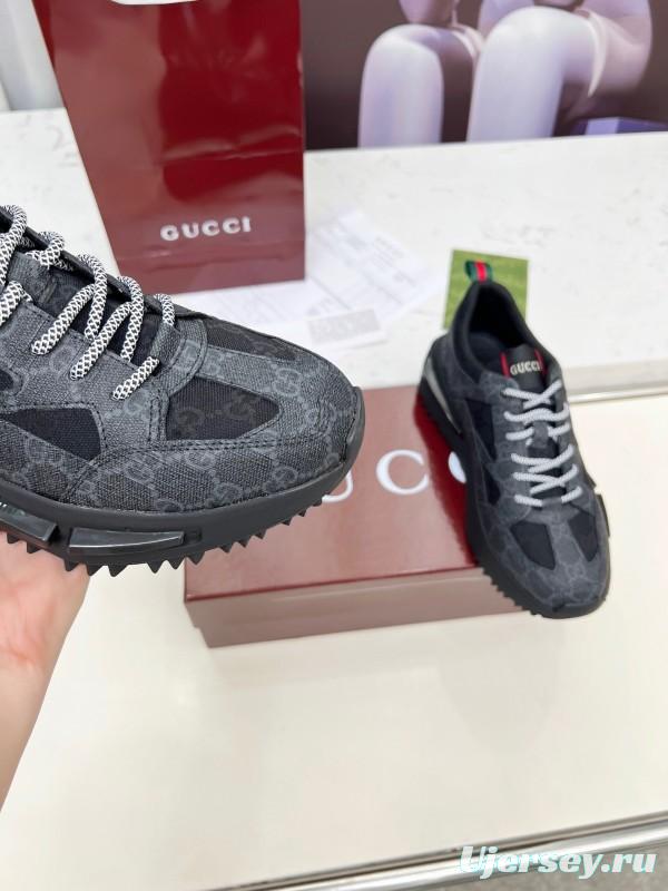 Gucci 2025/SS 2.0 Sneakers with Reflective Stripes and Retro Design - LY00320