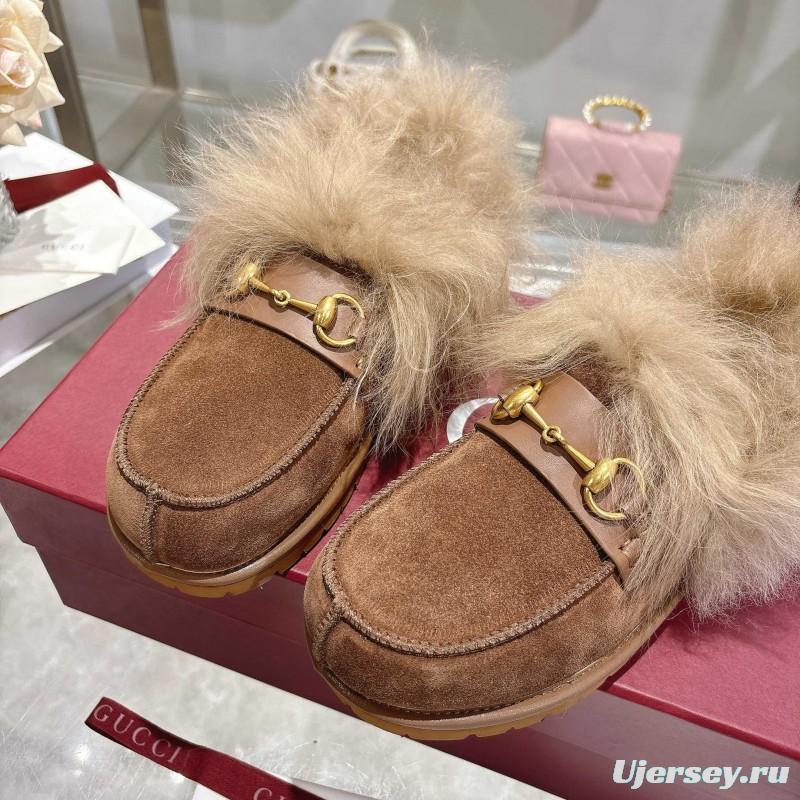 GG Wool Fashion Snow Boots with Merino Wool Lining - KFY00290