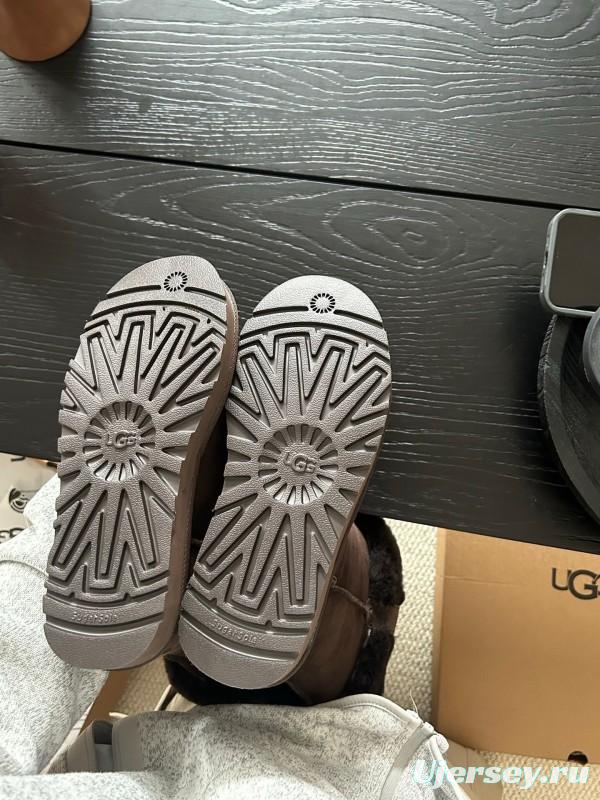 UGG High Boot Snow Boots with Fur Collar - AS00370