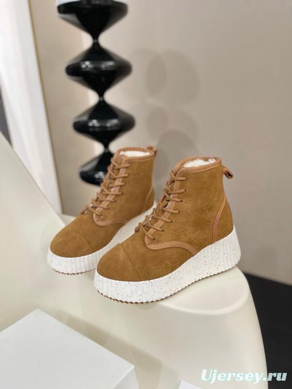 Chloe 2025 SS New Snow Boots with Lightweight Rubber Sole - LY00350