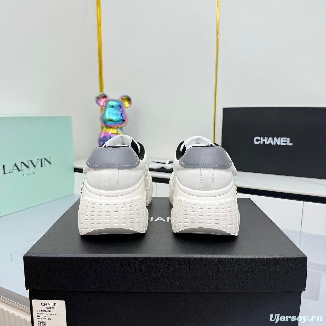 Chanel 2025/SS Panda Loafers Casual Sneakers - LY00330