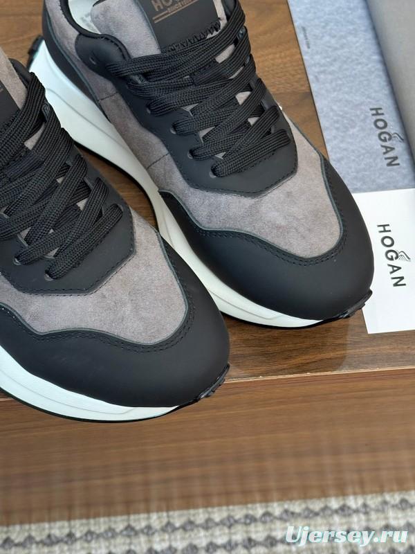 Hogan H-STRIPES Series Couple High Platform Chunky Dad Sneakers - AS00350