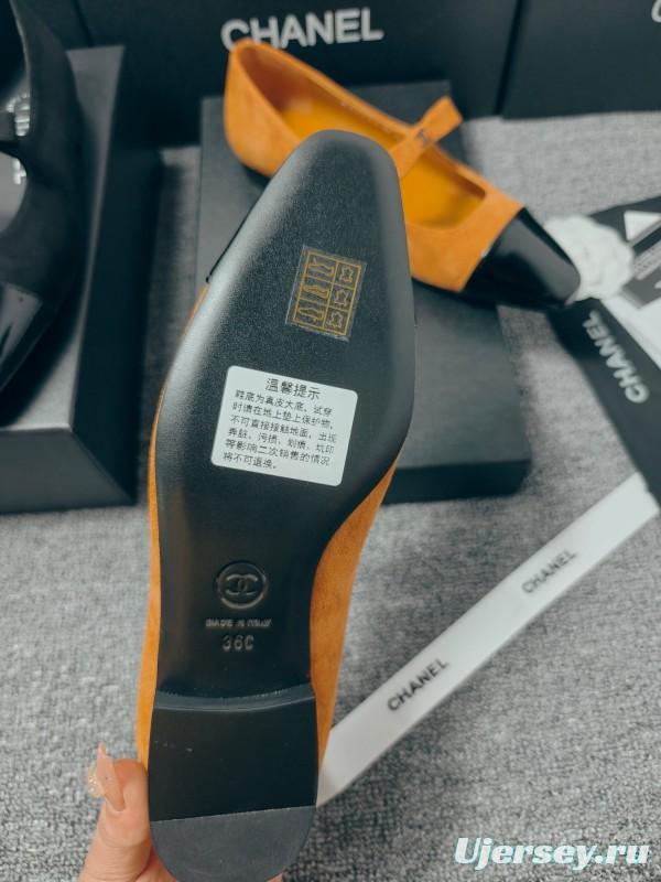 Chanel Classic Slingback Bow Flats - LY00290