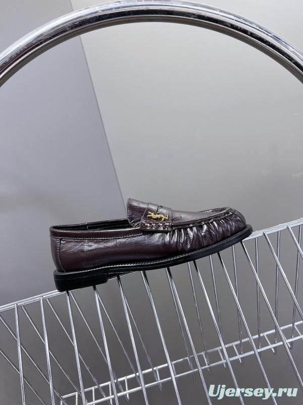 Saint Laurent 2025/SS Classic Loafer Shoes - KFY00350