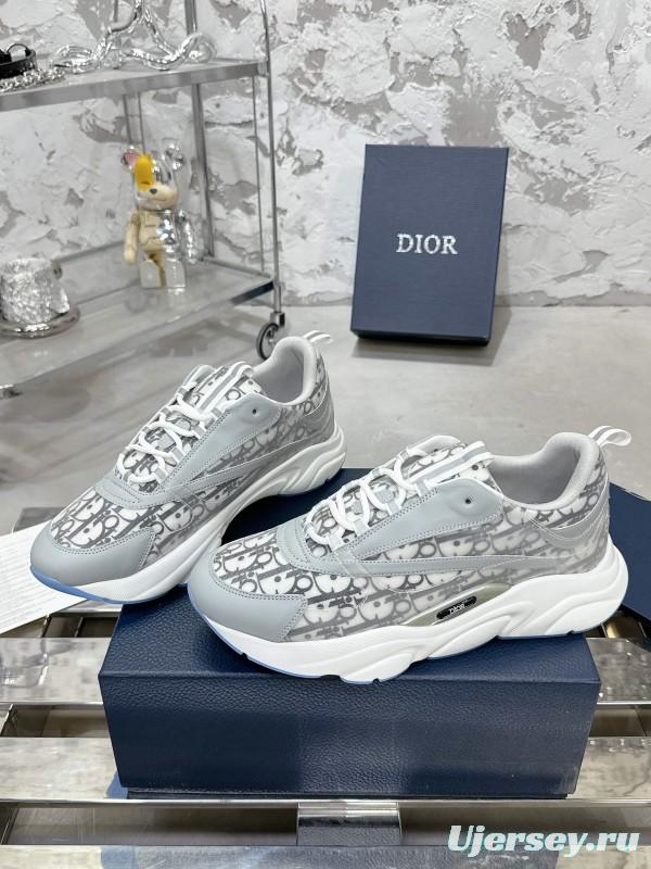 Dior B22 Series Mesh Casual Sneakers Dad Shoes - LY00340