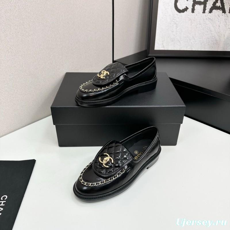 Chanel 2025 SS Classic Flap Chain Double C Loafers - LY00320