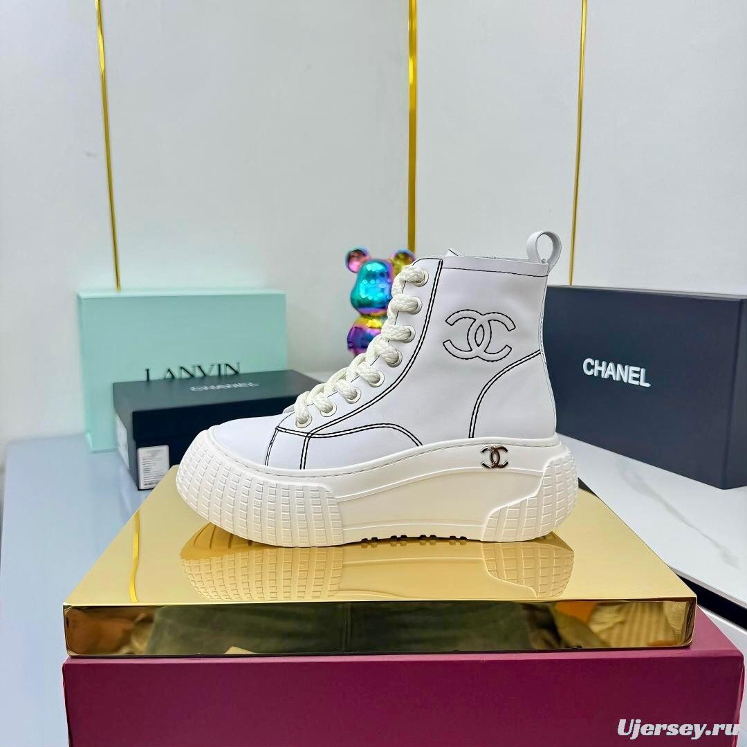 Chanel 2025 SS Short Boots Essential Fall Winter Fashion Item - LY00380