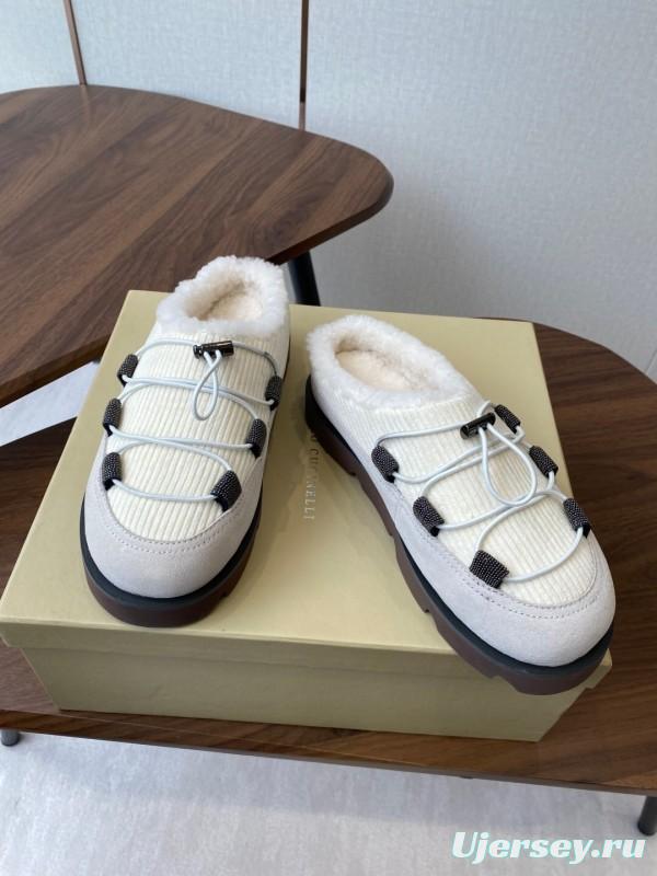 Brunello Cucinelli Open Walk Ankle Boot Winter Snow Boots - AS00300