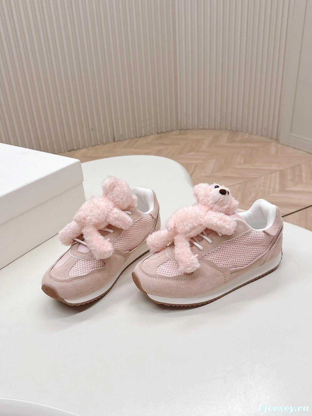 13DEMARZO Casual Bear Embellished Sneakers - LY00300