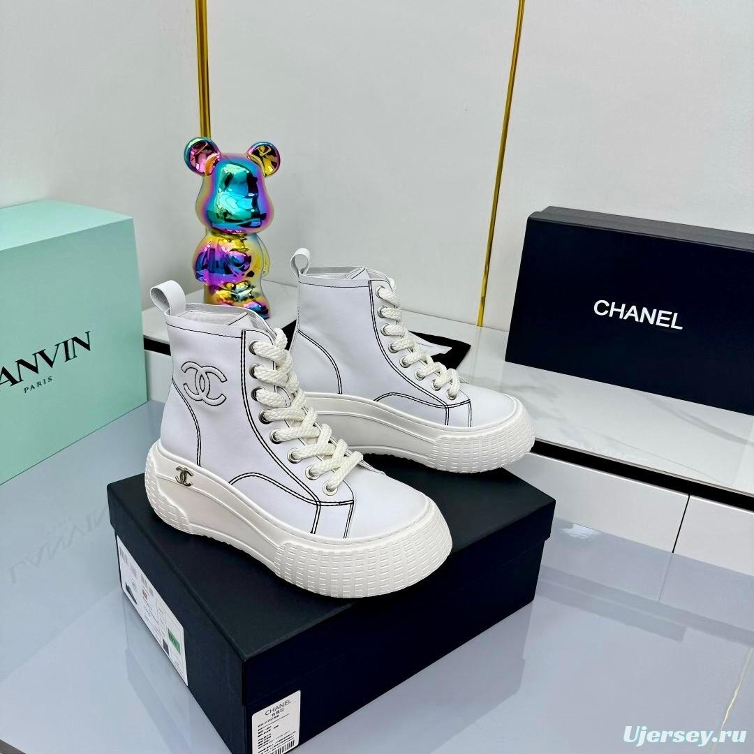 Chanel 2025 SS Short Boots Essential Fall Winter Fashion Item - LY00380
