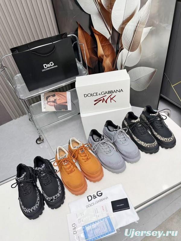 D&G Chunky Derby Casual Platform Shoes - AS00340