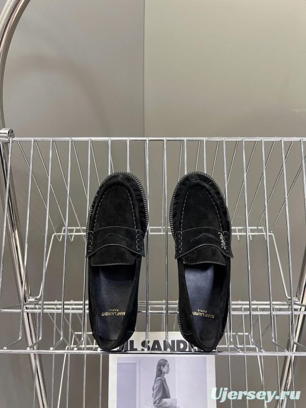 Saint Laurent Classic Loafer Flats - KFY00350