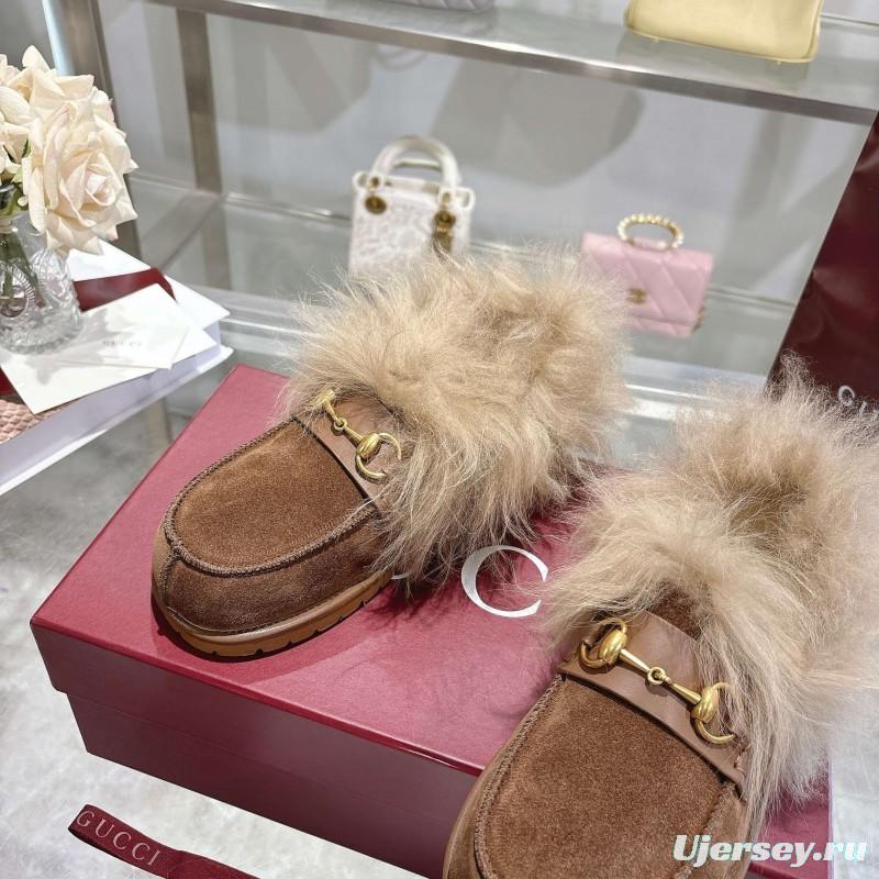 GG Wool Fashion Snow Boots with Merino Wool Lining - KFY00290