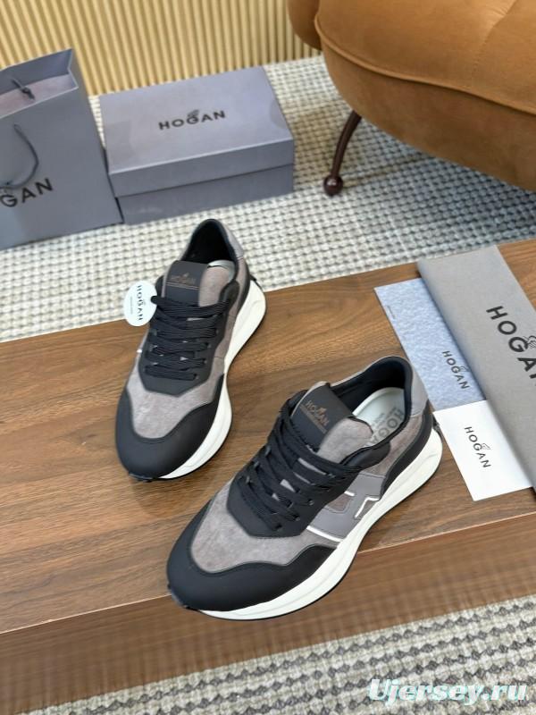 Hogan H-STRIPES Series Couple High Platform Chunky Dad Sneakers - AS00350