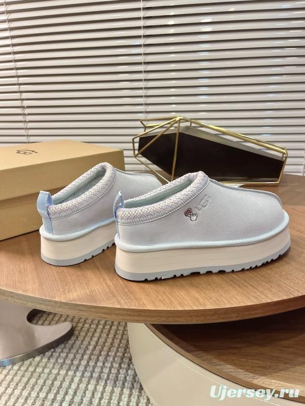 UGG Tazz Platform Wool Slipper Boot - MJ00230