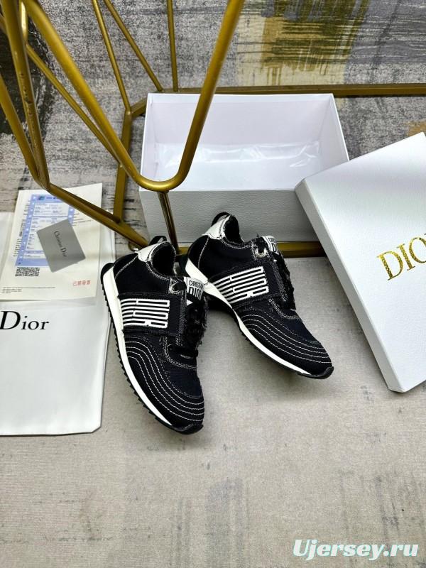 Dior Fall 2025/SS Canvas Sneakers with Fringe Details - LY00270