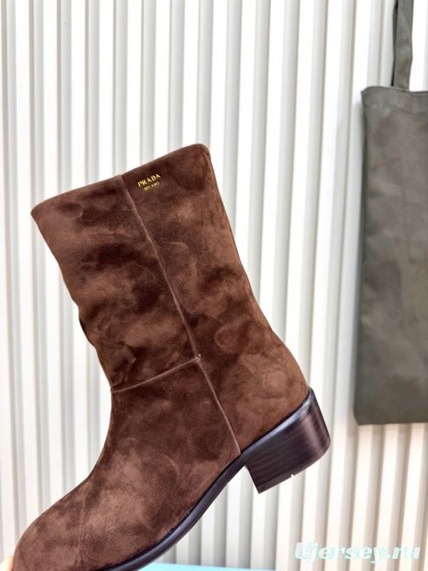 Prada 2025/SS Mid Boots - LY0370