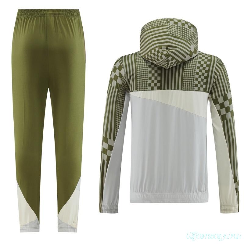 AC Milan Half Zipper Jacket+Long Pants S-2XL