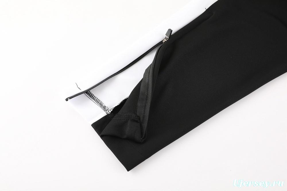 23/24 Newcastle Black S-2XL Half Zipper Jacket+Long Pants