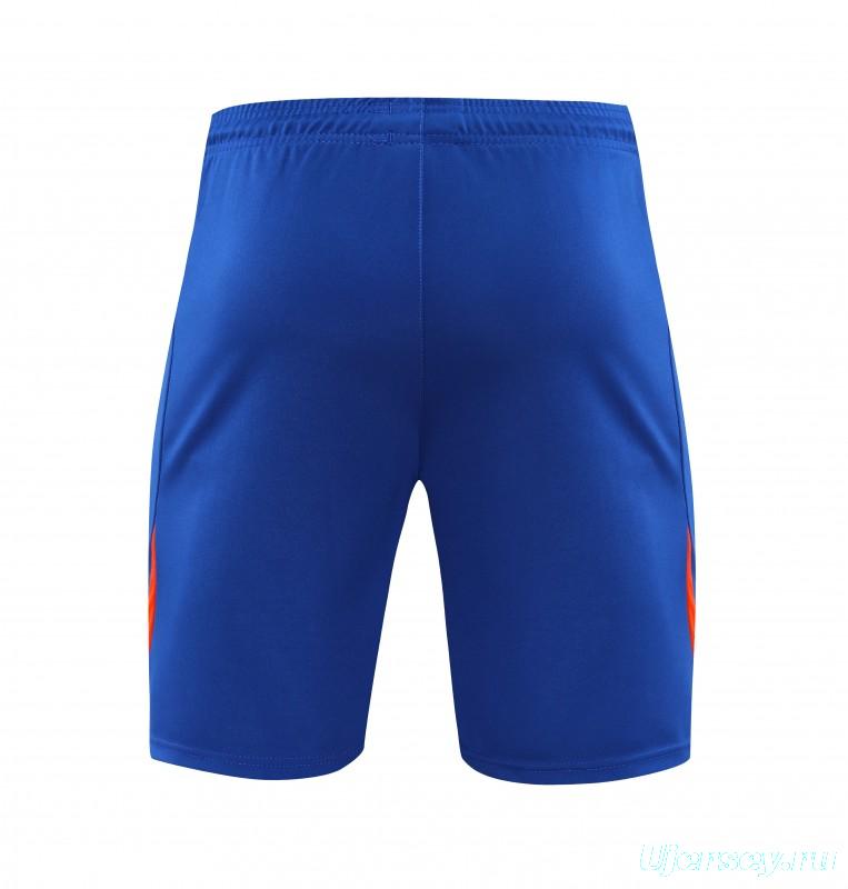 2025 Netherlands Blue Short Sleeve+Soccer Shorts